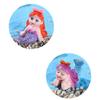 4pcs  Princess Landscape Ornaments Creative Resin Crafts For Fish Tank Aquarium Decoration
