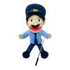 40-60cm Grande Jeffy Niño Marioneta de Mano Juguetes de Peluche Removible Niños Muñeca Suave Utilería de Fiesta para Programa de Entrevistas Marioneta Muñeco de Peluche para Niños Regalo