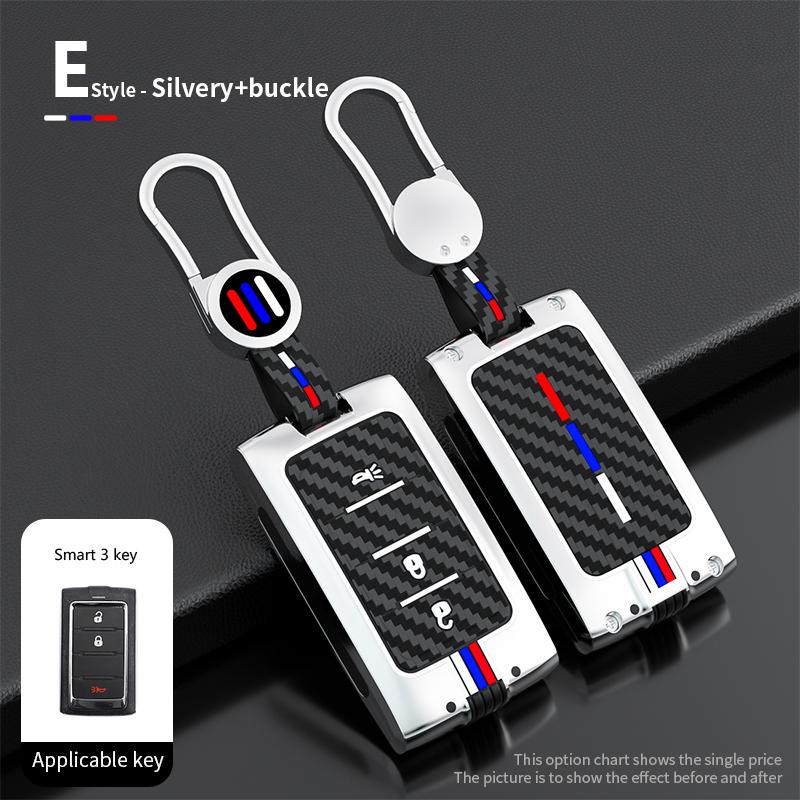 New Car Key Case Cover Shell Fob for Jeep Wagoneer 2025- 2025 for Grand Cherokee L 2020 2025 2025 Key Chains Car Accessories