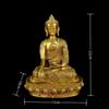 Feng Shui Koppar Tre Skatter Buddha Shakyamuni Apoteksbuddha Hemdekoration