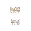 Elegant Queen Crown Brooch Pins Sparkling Rhinestone Lapel Pin Birthday Party Celebrations Women's Fashion Accessories