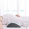 Kissen Bett Keilkissen zum Schlafen Memory-Schaum Lendenkissen Kissen mit atmungsaktivem Bezug Rückenstütze Taillenpolster
