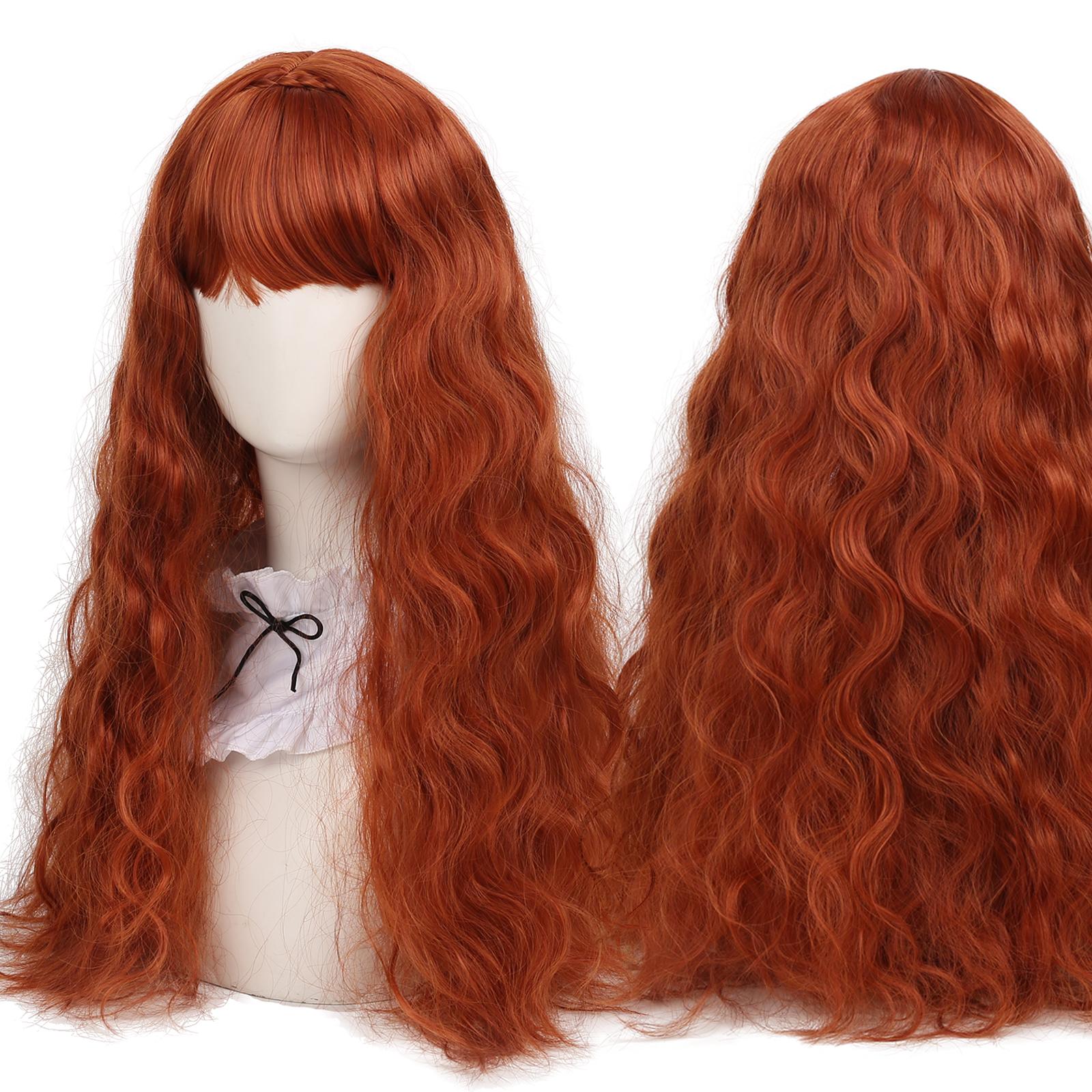 

Черный длинный женский парик с термостойким синтетическим париком Liu Haibo Черные женские афроамериканские волосы