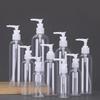 Empty Plastic Shampoo Lotion Pump Bottle Food Grade Safe Leakproof Dispenser for Home Bathroom Travel Use