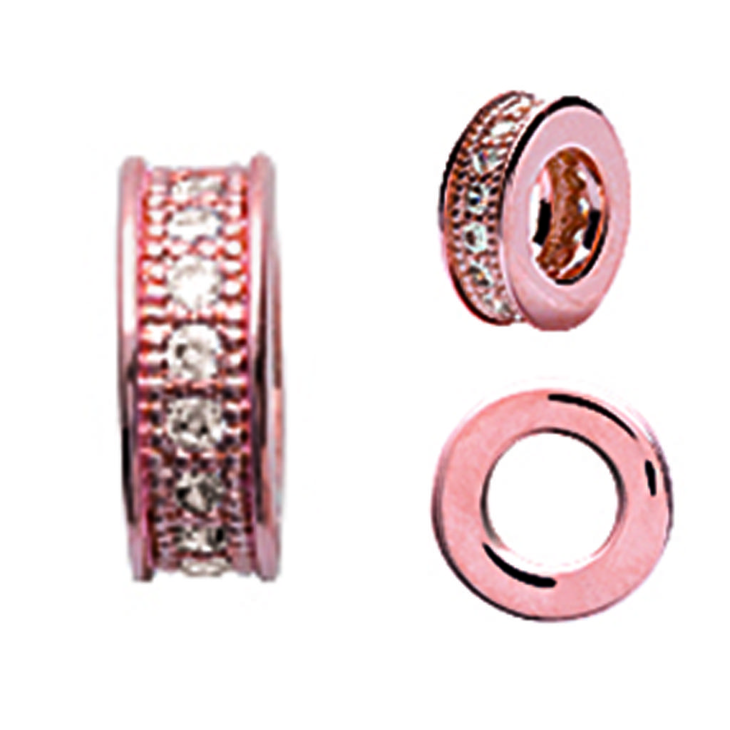 Les Trésors De Lily [L5753] - Pendentif Plaqué Or 'Sissi' rose gold - 7x2 mm