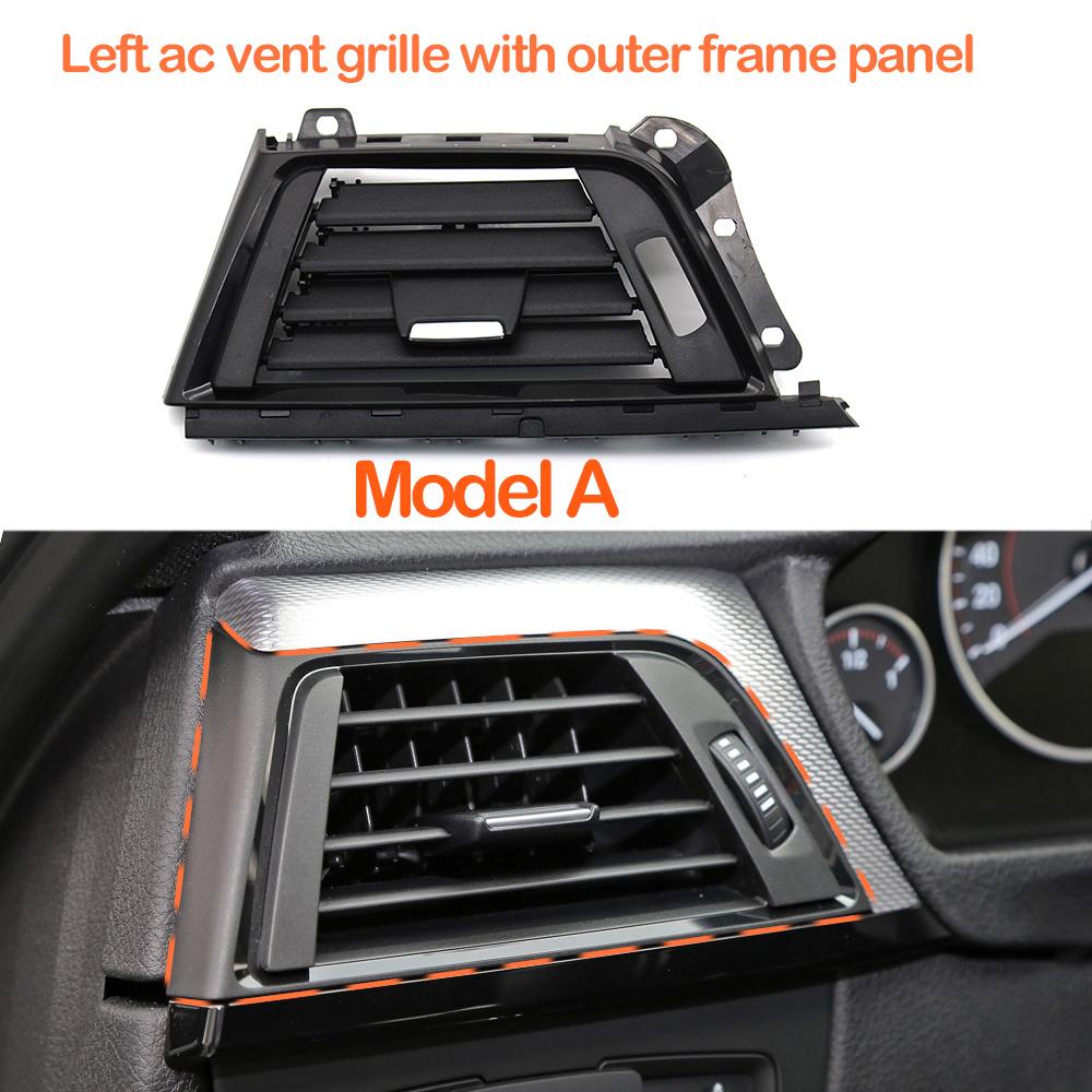 LHD Air Conditioner Front Left Right AC Vent Outlet Grille Panel Cover Repair Kit For BMW 3 4 Series F30 F34 F32 F33 F36 F80 F82