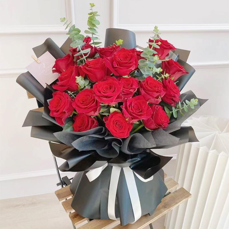 10Pcs 65x50cm Flower Wrapping Tissue Paper Wedding Event Party Flower Bouquet Gift Wrapping Paper Decoration Packaging DIY Craft