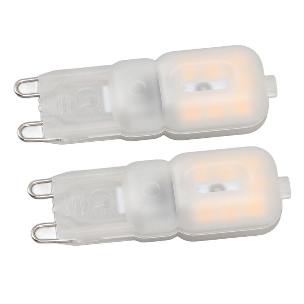 2pcs G9 LED Bulbs Professional 14LEDs High Brightness 270lm Dimmable Replacement Light Bulbs 3W 220V