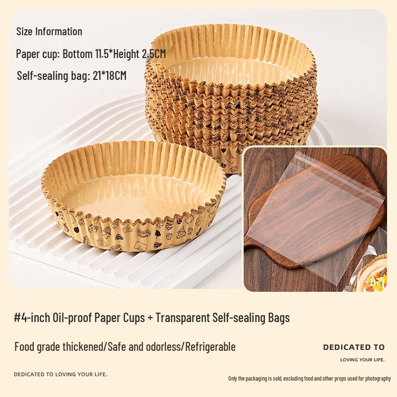 OEING Disposable Baking Paper Trays & Bags