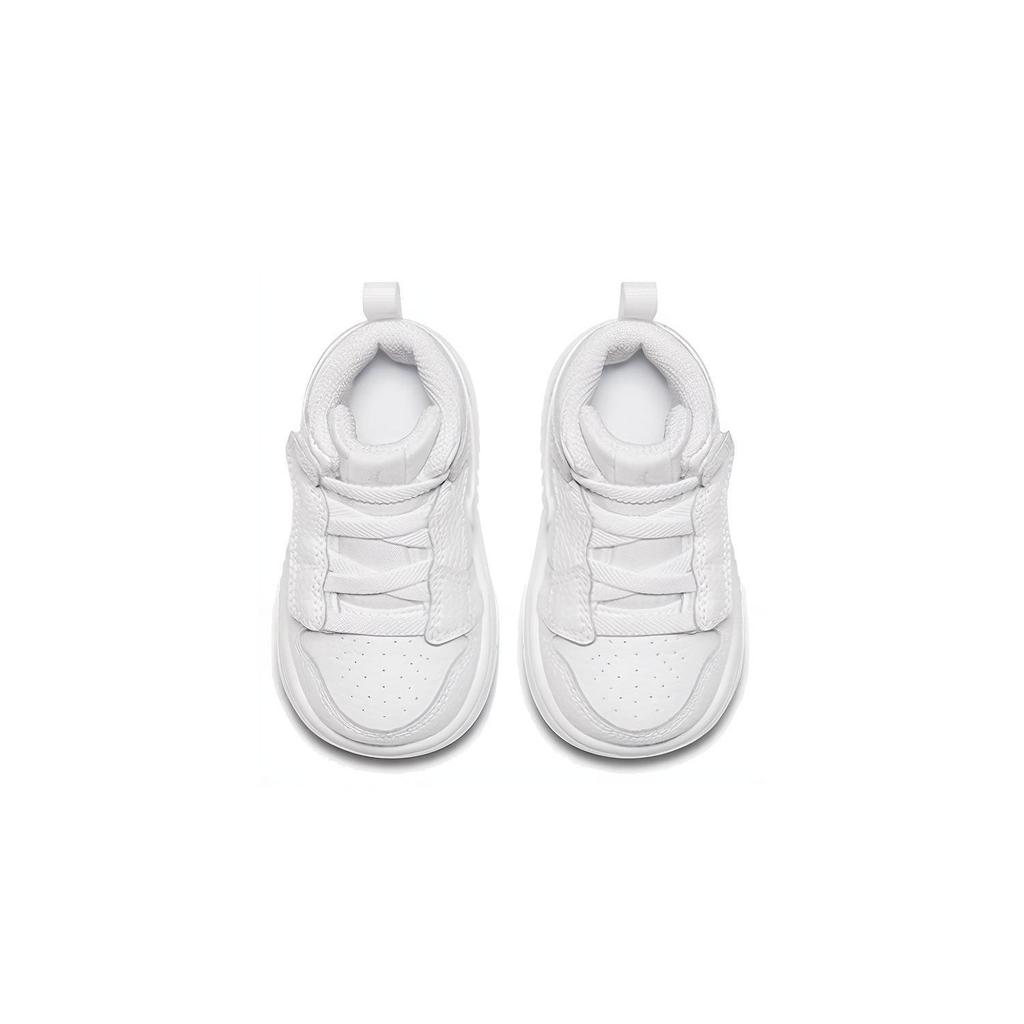 Jordan Air  1 Mid Alt Fuel Comfortable Casual High-Top Walker Shoes Baby Shoes White AR6352-109