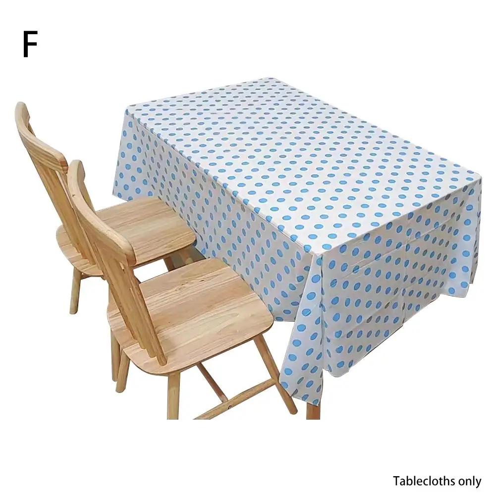 

Waterproof Oil Proof PVC Table Cloth Anti-Scalding Home Table Kitchen Dinner Dining Cover Table Decor Tablecloth Accessorie T6L3
