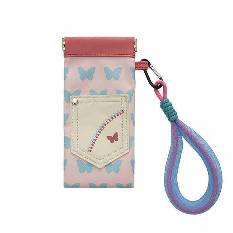 

Сумка для солнцезащитных очков 2 в 1 из искусственной кожи с ручкой, портативный дорожный органайзер для очков, водонепроницаемый защитный чехол для очков