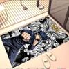 Jujutsu Kaisen Print Rug, Washable Floor Carpet, For Entryway Dorm Laundry Room Office Study, Home Decor Birthday Christmas Gift