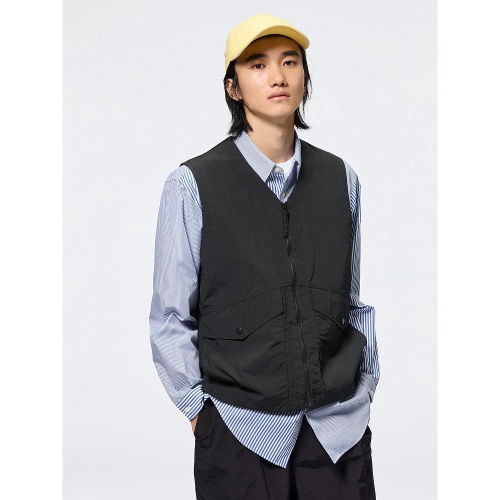 

Gu By Uniqlo Zip Up Vest 09 BLACK/XS