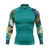 Long Sleeve Surfing Rash Guard Men Quick Dry Breathable Swimming Diving