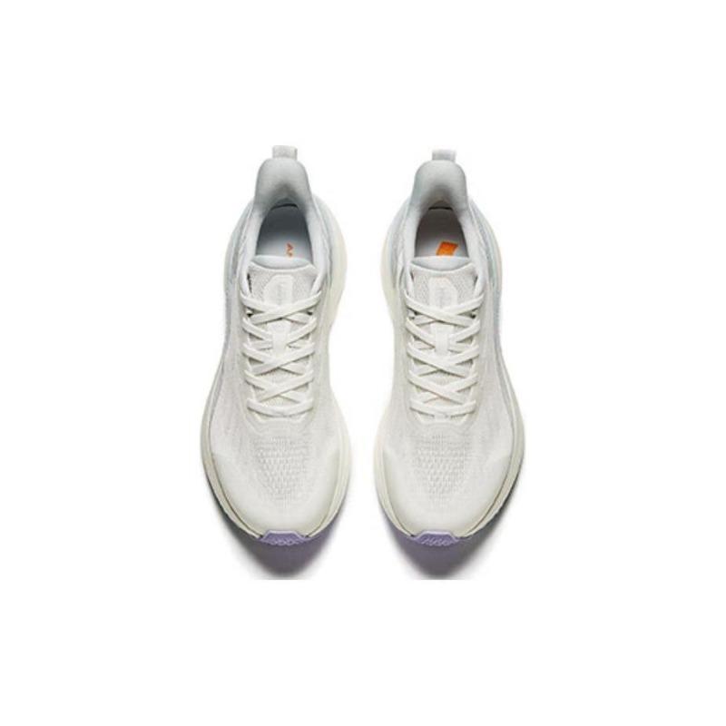 Anta Running 4th Generation Casual Fashion Shock Absorbing Durable Low Top Running Shoes Women Sneaker White Purple 122425585-1
