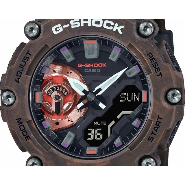 Casio MYSTIC FOREST SERIES Коричневые часы G-Shock GA-2200MFR-5AJF Мужские