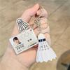 Tian Xiangyu Badminton Rucksack Anhänger: Acryl-Schlüsselanhänger Geschenk für Paare
