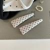Polka Dot School Girls Cute Hair Clip New Fabric Hair Accessories for Bangs BB Side Hair Clips Lovely Hairpin Headwear for Women