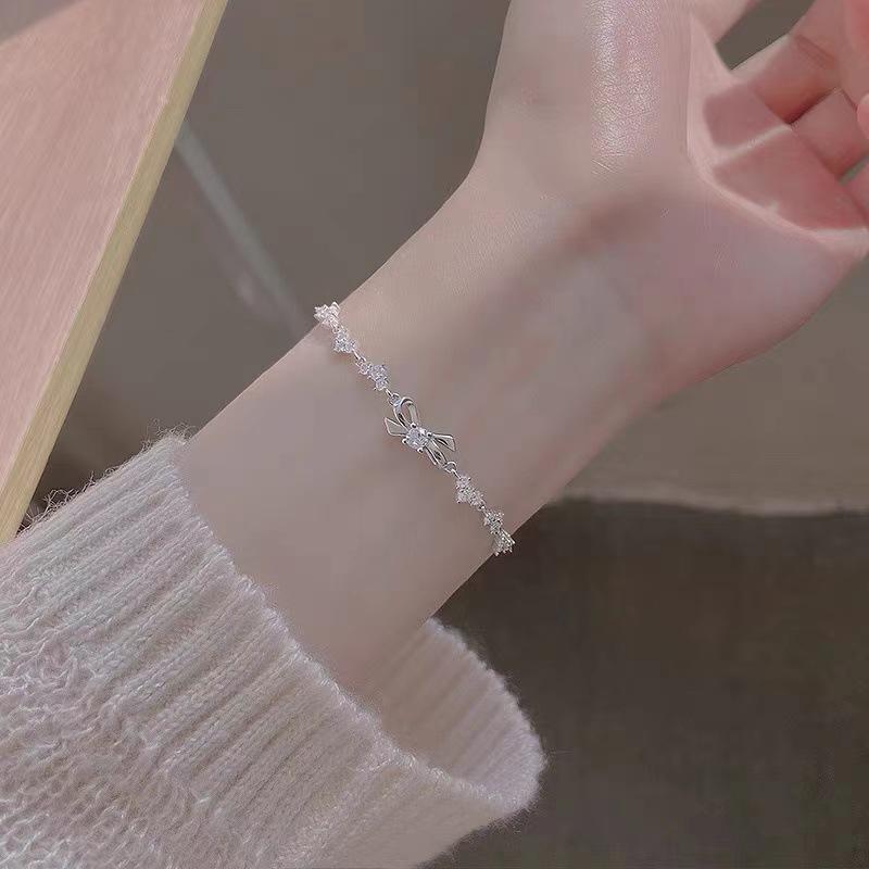 Female Light Luxury Niche Love Bow Bracelet