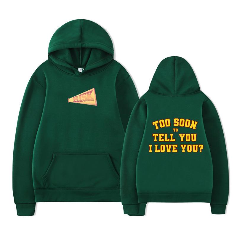 Risk Too Soon To Tell You I Love You Hoodies Gracie Ab Ram Long Sleeve Sweatshirts Women Harajuku Streetwear Sudaderas