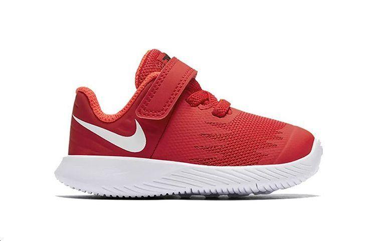 Nike Star Runner 2 Slip-Resistant Cushioning Wear-Resistant Low-Top Toddler Shoes Red Infant And Toddler 907255-601