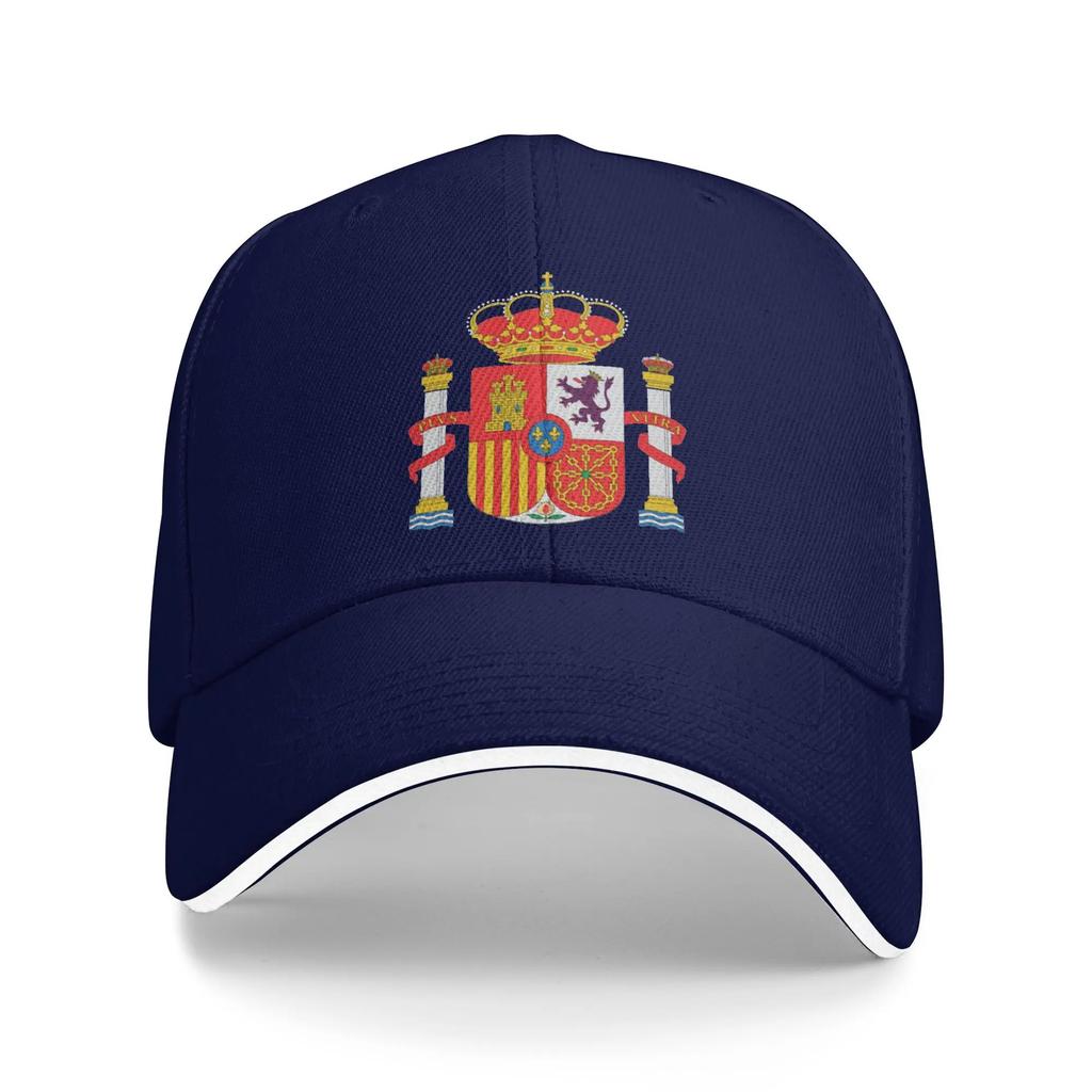 Coat of Arms of Spain Camping Baseball Caps Unisex Printing Snapback Cap For Women Pool Party Sun Hat