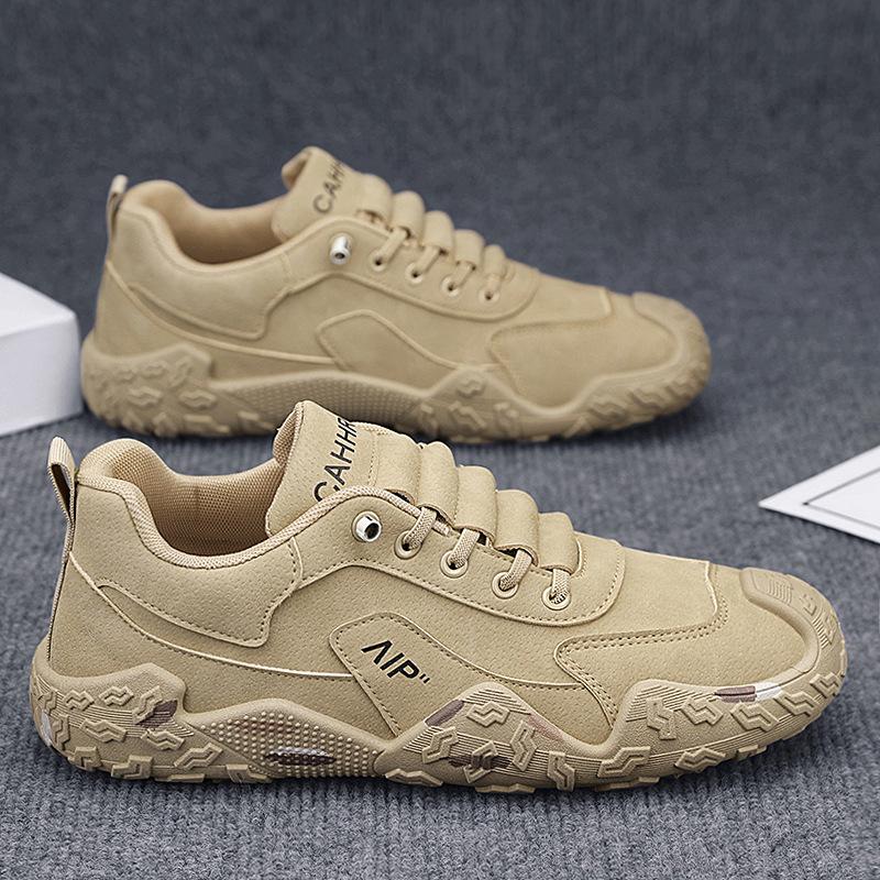 

Spring Forrest Gump sports and leisure shoes soft-soled labor insurance shoes 44 пісочний