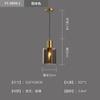 Modern LED Glass Pendant Light Foyer Dining Bedroom pendant lighting Coffee Living Room Restaurant Hotel Indoor Hanging Lamp