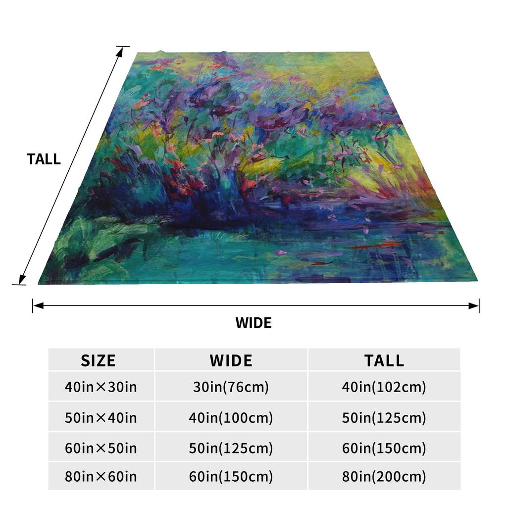 Sacred Pool Blankets Lightweight Fleece Sofa Throw Blanket for Couch Bedding Travel Throws Bedspread Quilt