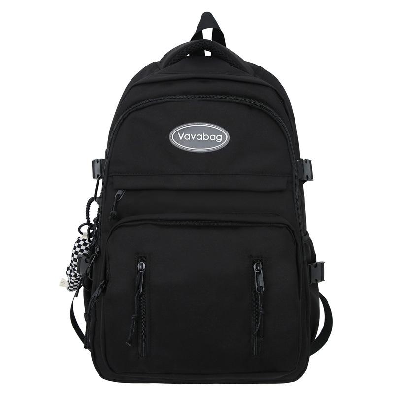 Schoolbag Middle school student schoolbag men's and women's new fashionable versatile large-capacity outdoor travel backpack student backpack