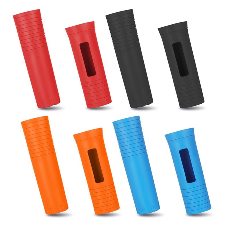 Cordless Handheld Microphone Protective Sleeve with Sponge Foam Microphone Windscreen Rubber Microphone Protective Sleeve Holder for Show KTV