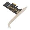 M.2 PCIe X1 Adapter PCIe X1 X4 X8 X16 Lane Mount M.2 Riser Card Adapter Card for M.2 PCIe 4.0 3.0 SSD