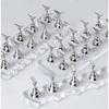 Durable Acrylic Nail Art Practice Stand Magnetic Fingernail Display Holder for False Nails