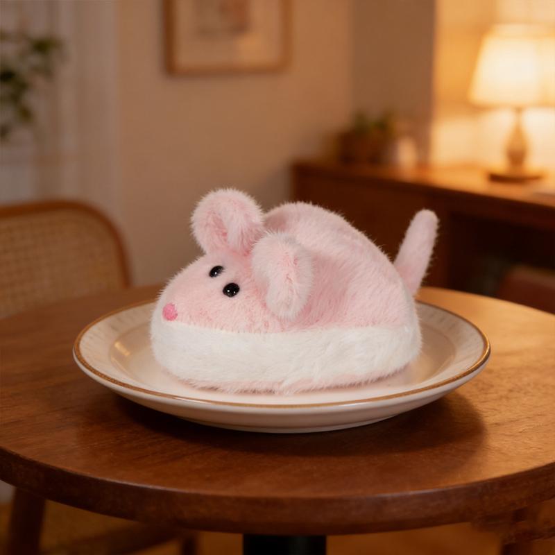 12cm Kaas Muis Pluche Speelgoed Gevuld Kawaii Zes Kleuren Schattig Dier Pluche Knuffel Metgezel Troostend Cadeau 12cm