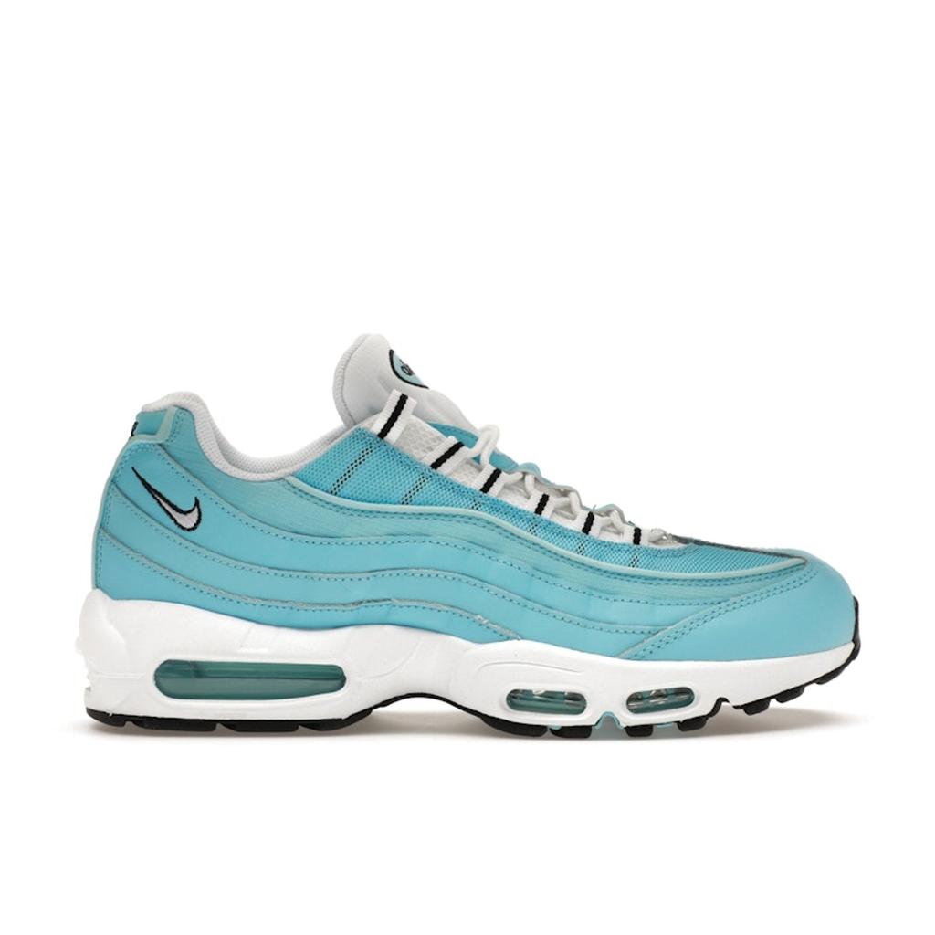 Nike Air Max 95 Blue Chill Men Sneakers White Black DZ4395-400