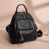 2024 Spring/Summer New Korean Style Mini Soft Leather Backpack Versatile Trendy Large Capacity Fashion Commuting Women's Small Backpack