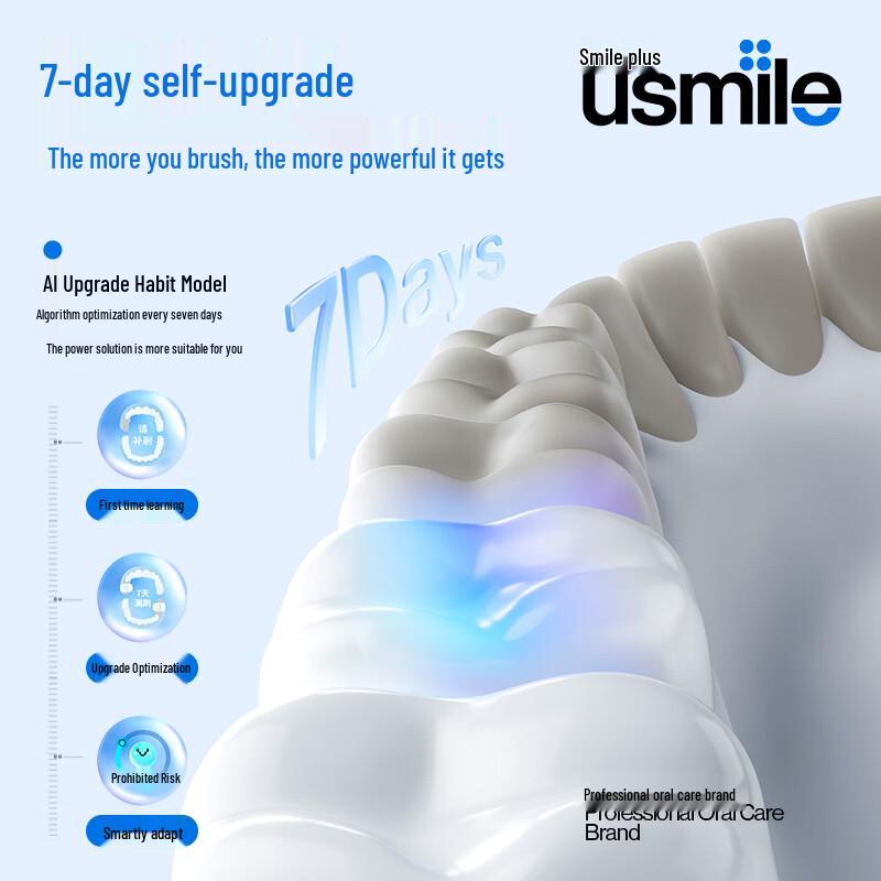 usmile Y30S AI Smart Sonic Electric Toothbrush CN plug (adapter included)