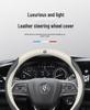 Buick Steering Wheel Cover - Genuine Leather for Envision, Regal, LaCrosse, Verano, GL6, Encore