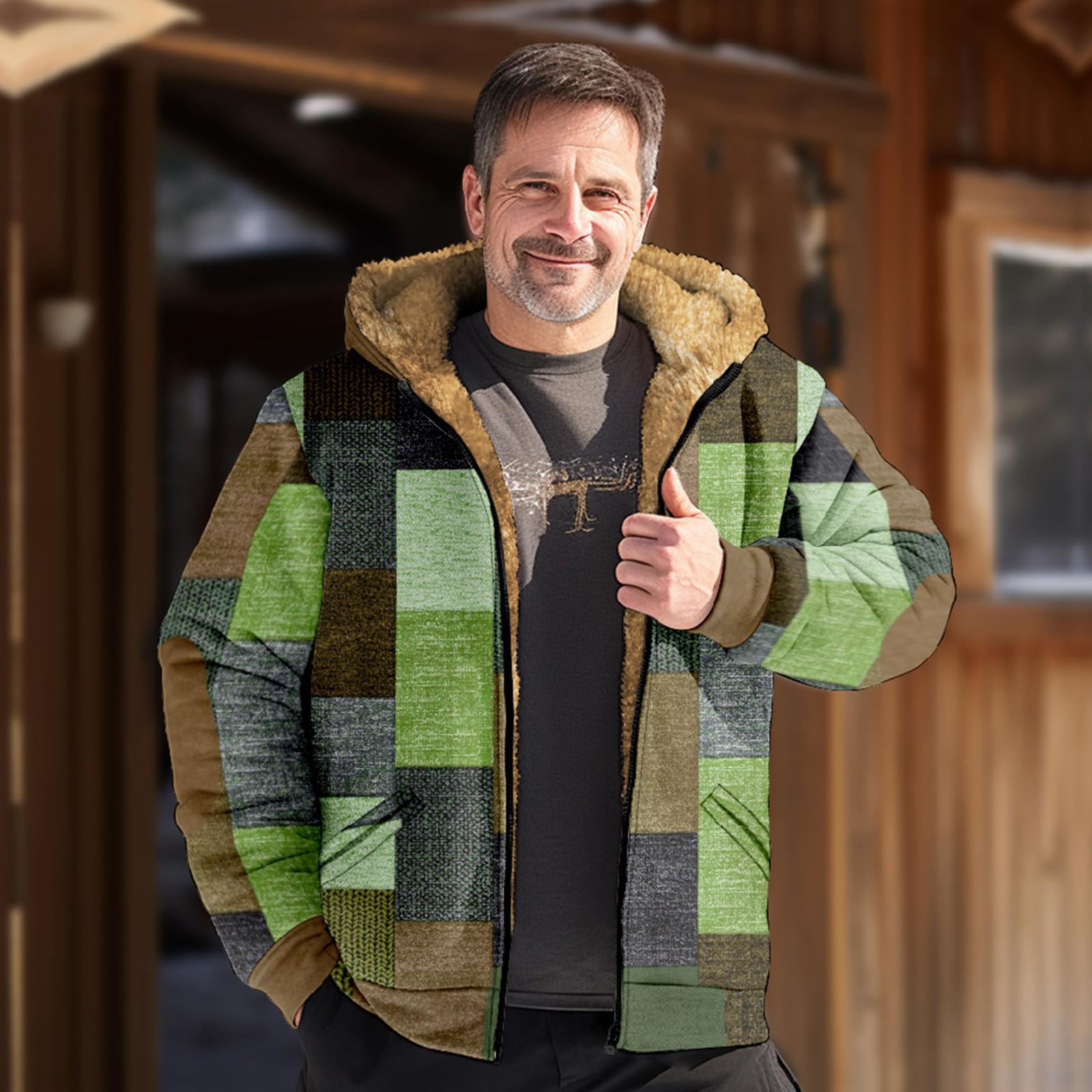 

Мужская куртка с принтом, мужская весенняя и повседневная модная куртка на молнии с капюшоном L