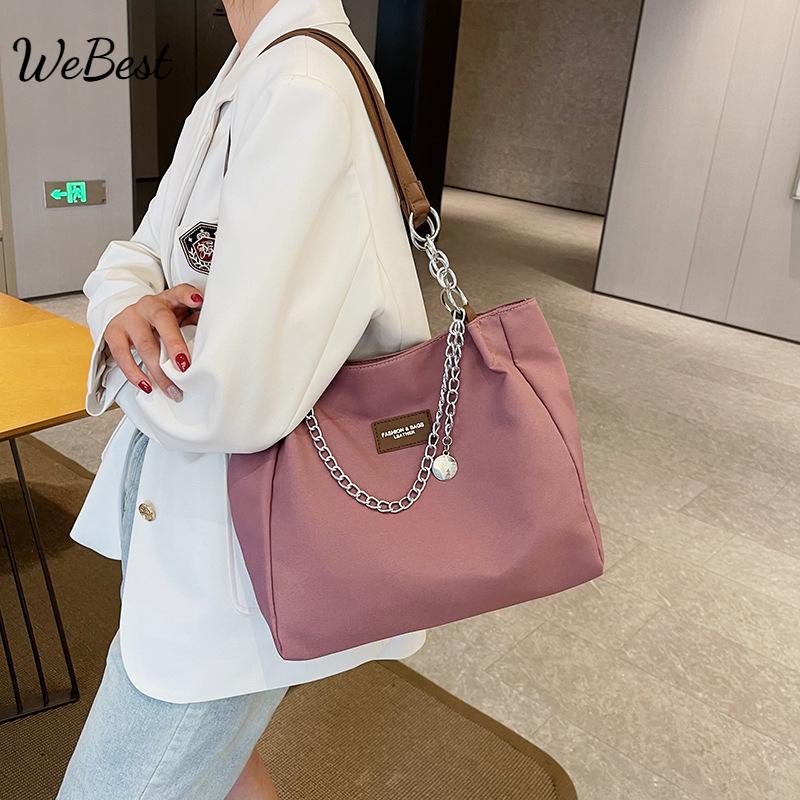 

This Bag Has A Large Capacity, Is A Niche and High-end Style for Girls In Autumn, and Is A Versatile Student Handbag чорний