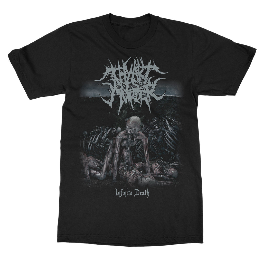 T-shirt in Cotone Grafica Band Art Is Murder Unisex Manica Corta Estiva Marca di Moda Tee Lusso Casual Vintage Retro