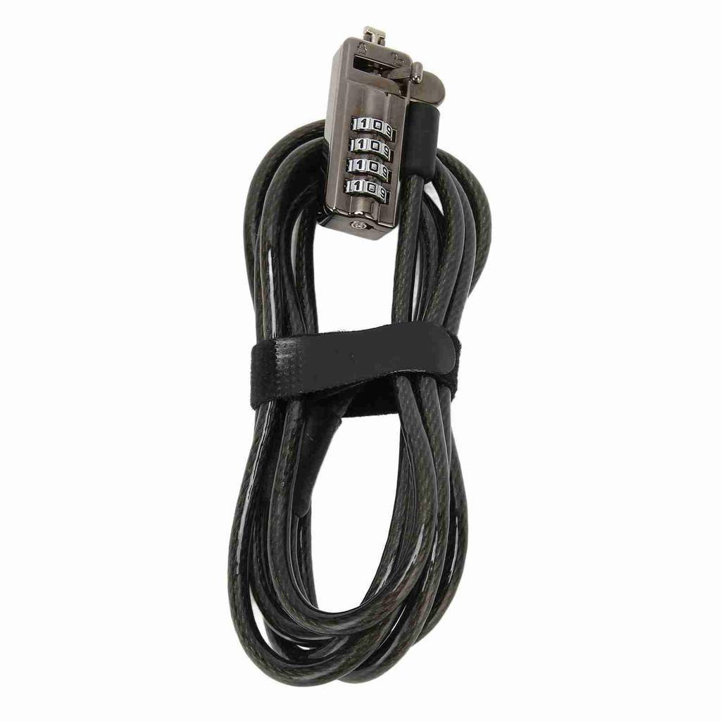 Laptop Cable Lock Theft Deterrent Keyless Lock Laptop Lock Security Cable with 4 Digit Password Protections for