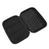 Dart Storage Bag PU and Metal Black Easy To Access Convenient Darts Carry Case for Darts Organizing