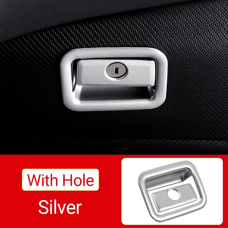 For Toyota Camry XV70 2018      ABS Car Copilot Storage Glove Box Handle Handrail Frame Cover Trim Sticker
