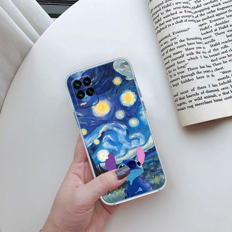 Cartoon Stitch Durchsichtige Handyhülle für Motorola Moto G10 G20 G30 G31 G32 G34 G35 G41 G42 G50 G51 G52 G55 G60 G60S