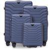 Zestaw 4 Walizek Wings Peafowl Blue