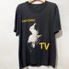 Vintage 80er Jahre Psychic Tv T-Shirt Größe L Vintage Gewaschen Stilvoll Weich Herren Mode Top Für Den Alltag Grafik Atmungsaktiv