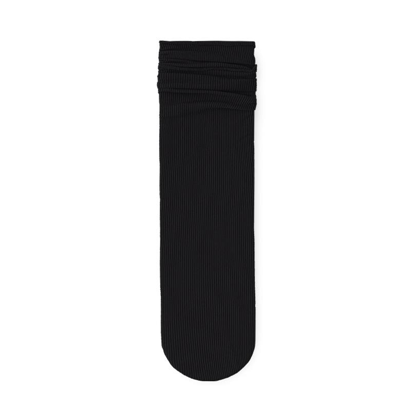 Ladies Summer Thin Style Yuezi Ice Silk In The Tube Pile Socks