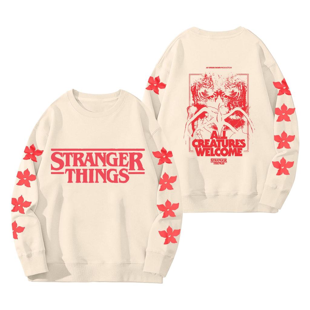 Women's Fashionable And Casual Long Sleeve Round Neck Printed Sweatshirt